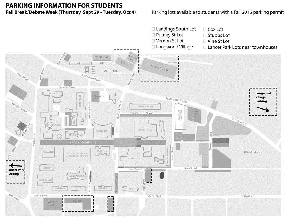 Student Parking Map