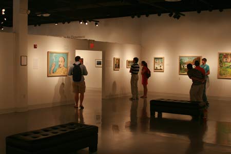 Longwood Center for the Visual Arts is an important educational space and an important link to the regional community--more than 10,000 students visit the museum each year.